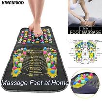 Massageador de pés Wokex New Walk Stone Reflexology Pad Black