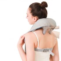 Massageador De Pescoço Bivolt Colete De Massagem 5D Shiatsu