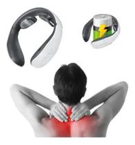 Massageador De Pescoço Com Alças Flexíveis E Eletrodos Para Tratamento De Fibromialgia E Dores Massageador De Pescoço Com Alças Flexíveis E Eletrodos Para Tratamento De Fibromialgia E Dores