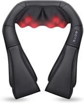 Massageador de pescoço e ombros COMFIER Shiatsu com Heat Black Massageador de pescoço e ombros COMFIER Shiatsu com Heat Black