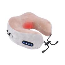 Massageador de Pescoço Elétrico Portátil em U - Multifuncional para Ombros e Cervical