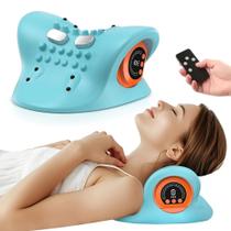 Massageador de Pescoço Elétrico, Relaxamento Costas Almofada de Massagem Compacta Portátil - Massageador para Pescoço