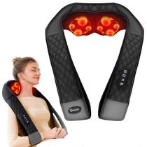 Massageador de Pescoço KNQZE Deep Tissue 4D com Aquecimento (Com Fio) Massageador de Pescoço KNQZE Deep Tissue 4D com Aquecimento (Com Fio)