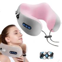 Massageador De Pescoço Lombar Almofada Relaxante Cervical Massageador De Pescoço Lombar Almofada Relaxante Cervical