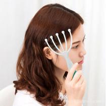 Massageador de Plástico 5 pontas Para Cabeça Garra De Massagem Corporal Facial Relaxante - Nibus