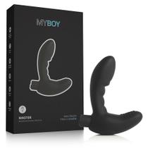 Massageador de Próstata Recarregável My Boy Master Black Massageador de Próstata Recarregável My Boy Master Black