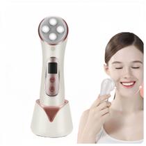 Massageador de Rejuvenescimento Facial com Radiofrequência e LED