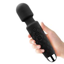 Massageador de varinha Bolly Cordless Powerful para mulheres negras Massageador de varinha Bolly Cordless Powerful para mulheres negras