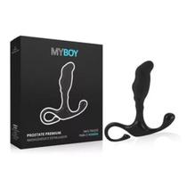 Massageador e Estimulador para a Próstata Premium - Preto