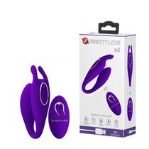 Massageador e Vibrador de Casal BIll 12 Modos Vibração com Controle Remoto em Silicone 11,8cm x 3,2cm Massageador e Vibrador de Casal BIll 12 Modos Vibração com Controle Remoto em Silicone 11,8cm x 3,2cm