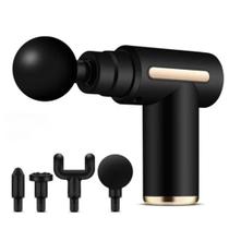 Massageador Elétrico 4 em 1 Profissional 6 Velocidades, Portátil, USB, Alta Potência