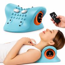 Massageador Elétrico Cervical do Pescoço com Vibração e Aquecimento - Massageador Eletrico