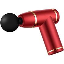 Massageador Elétrico Compacto 4 em 1 com 6 Níveis - Vermelho