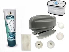 Massageador Elétrico Corporal 220v + Gel Lipo Redutor SlimFit Massageador Elétrico Corporal 220v + Gel Lipo Redutor SlimFit