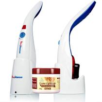 Massageador Elétrico Corporal Portátil Sem Fio Pró + Creme Revitalizante Massageador Elétrico Corporal Portátil Sem Fio Pró + Creme Revitalizante