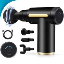 Massageador Elétrico Corporal Profissional Preto Alternado