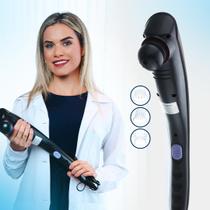 Massageador Elétrico Corporal Rainoah Volcano Black Dores No Corpo Pós Treino Academia Futebol Idoso Massageador Elétrico Corporal Rainoah Volcano Black Dores No Corpo Pós Treino Academia Futebol Idoso