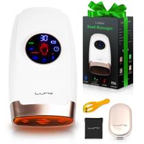 Massageador elétrico de mãos Lunix LX7 com tela sensível ao toque com compressão