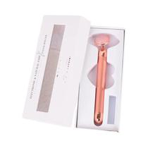 Massageador Elétrico De Pedra Natural Em Ouro Rosa, Ferramenta De Massagem Para Olhos, Detox Facial Massageador Elétrico De Pedra Natural Em Ouro Rosa, Ferramenta De Massagem Para Olhos, Detox Facial
