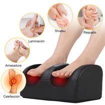 Massageador Elétrico De Pés Foot Massager Relax Pro Movimentos Shiatsu Top