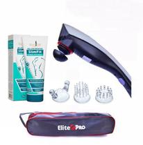 Massageador Elétrico Elite Pró 110v + Lipo Redutor SlimFit