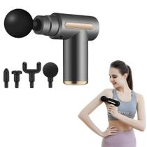Massageador Elétrico Mini Profissional Muscular e Facial Recarregável Massagem e Terapia Massageador Elétrico Mini Profissional Muscular e Facial Recarregável Massagem e Terapia