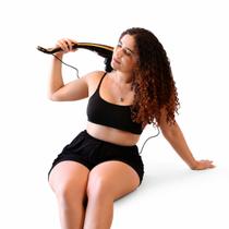 Massageador Elétrico Para Costas Pernas Pés E Relaxamento Muscular Volcano Black Massageador Elétrico Para Costas Pernas Pés E Relaxamento Muscular Volcano Black
