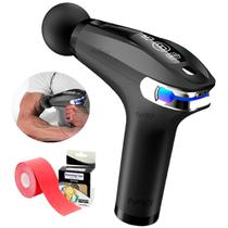 Massageador Elétrico Pistola Gun Portátil Muscular Relaxamento display digital Massageador Elétrico Pistola Gun Portátil Muscular Relaxamento display digital