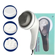 Massageador Elétrico Portatil Com 3 Discos R34 Acte Sports Massageador Elétrico Portatil Com 3 Discos R34 Acte Sports