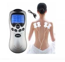 Massageador Elétrico Portátil Digital Lcd Com Pulso Elétrico Fisioterapia Massagem Acupuntura Eletroestimulador com 4 Eletrodos Multifuncional Bivolt