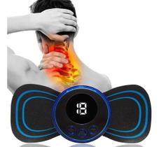 Massageador Elétrico Portátil EMS Relax Fisioterapia 02 Unds