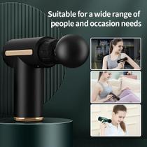 Massageador Elétrico Portátil l Muscular Sports Pro Corporal Relaxante Fit