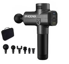 Massageador Elétrico Portátil Phoenix A2 Relaxamento Preto Massageador Elétrico Portátil Phoenix A2 Relaxamento Preto