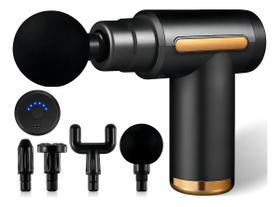 Massageador Elétrico Portatil Profissional Muscular Relaxamento Pistola Massagem Academia