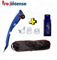 Massageador Elétrico Pró Intense Com Infravermelho (110v) + Gel de Massagem Arnica e Copaíba