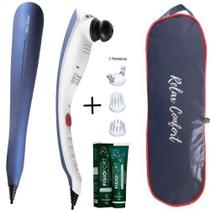 Massageador eletrico profissional com infravermelho relax confort original
