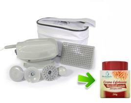 Massageador Elétrico Profissional + Creme Esfoliante Revitalizante Pés e Mãos Massageador Elétrico Profissional + Creme Esfoliante Revitalizante Pés e Mãos