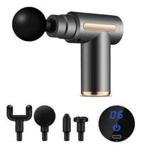 Massageador Elétrico Profissional Muscular Pistola Massagem Massageador Elétrico Profissional Muscular Pistola Massagem