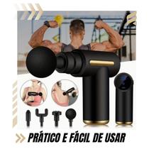 Massageador Elétrico Profissional Muscular Pistola Portátil Massageador Elétrico Profissional Muscular Pistola Portátil