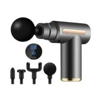 Massageador Elétrico Profissional para Relaxamento Muscular e Fáscia - Pistola de Massagem para Pescoço
