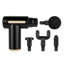 Massageador Elétrico Recarregável Fascial Gun Terapia