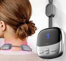 Massageador Eletrônico Portátil 4 Modos 9 Níveis Compressa