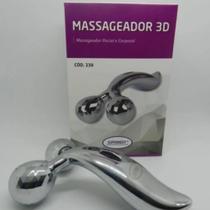 Massageador Ergonômico Facial e Corporal 3D Supermedy