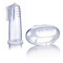 Massageador escova dental c/ estojo Nuby Massageador escova dental c/ estojo Nuby