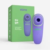 Massageador Estimulador Corporal de Ondas de Pressão Olove Suga Recarregável Azul