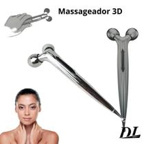 Massageador Facial 3D Estimula Circulação, relaxamento e beleza Massageador Facial 3D Estimula Circulação, relaxamento e beleza