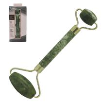 Massageador facial com pedra para olheira vision verde