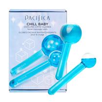 Massageador facial de vidro de resfriamento Pacifica Ice Roller Cryo Globes Massageador facial de vidro de resfriamento Pacifica Ice Roller Cryo Globes