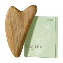 Massageador facial e corporal Gua Sha Tool CHOSIN em sândalo Massageador facial e corporal Gua Sha Tool CHOSIN em sândalo