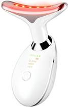 Massageador Facial Elétrico 3 Funções, EMS e Massagem com Aquecimento